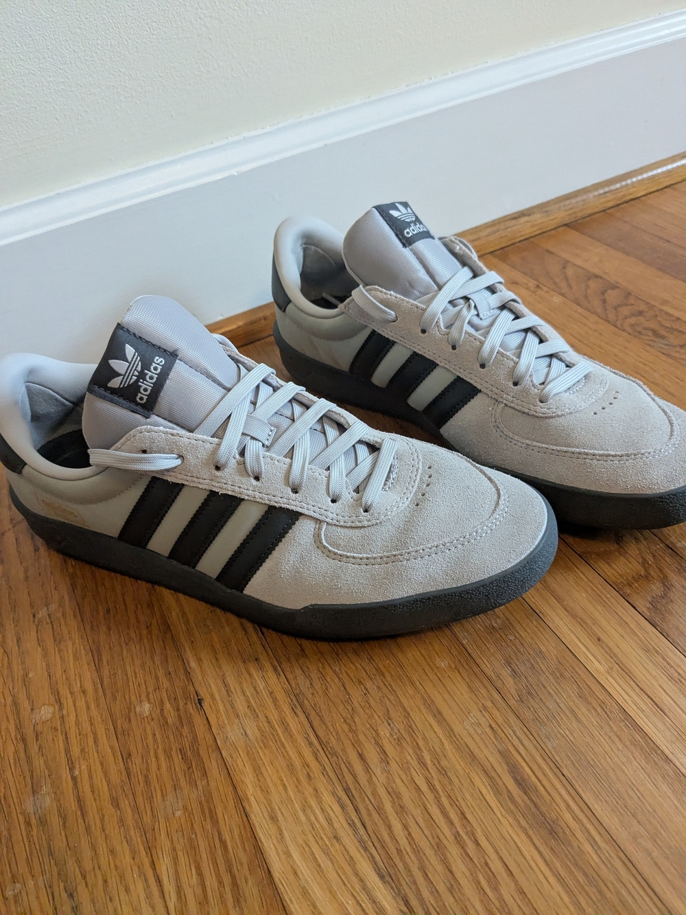 Adidas Mens Glenburn Grey Skate Shoes